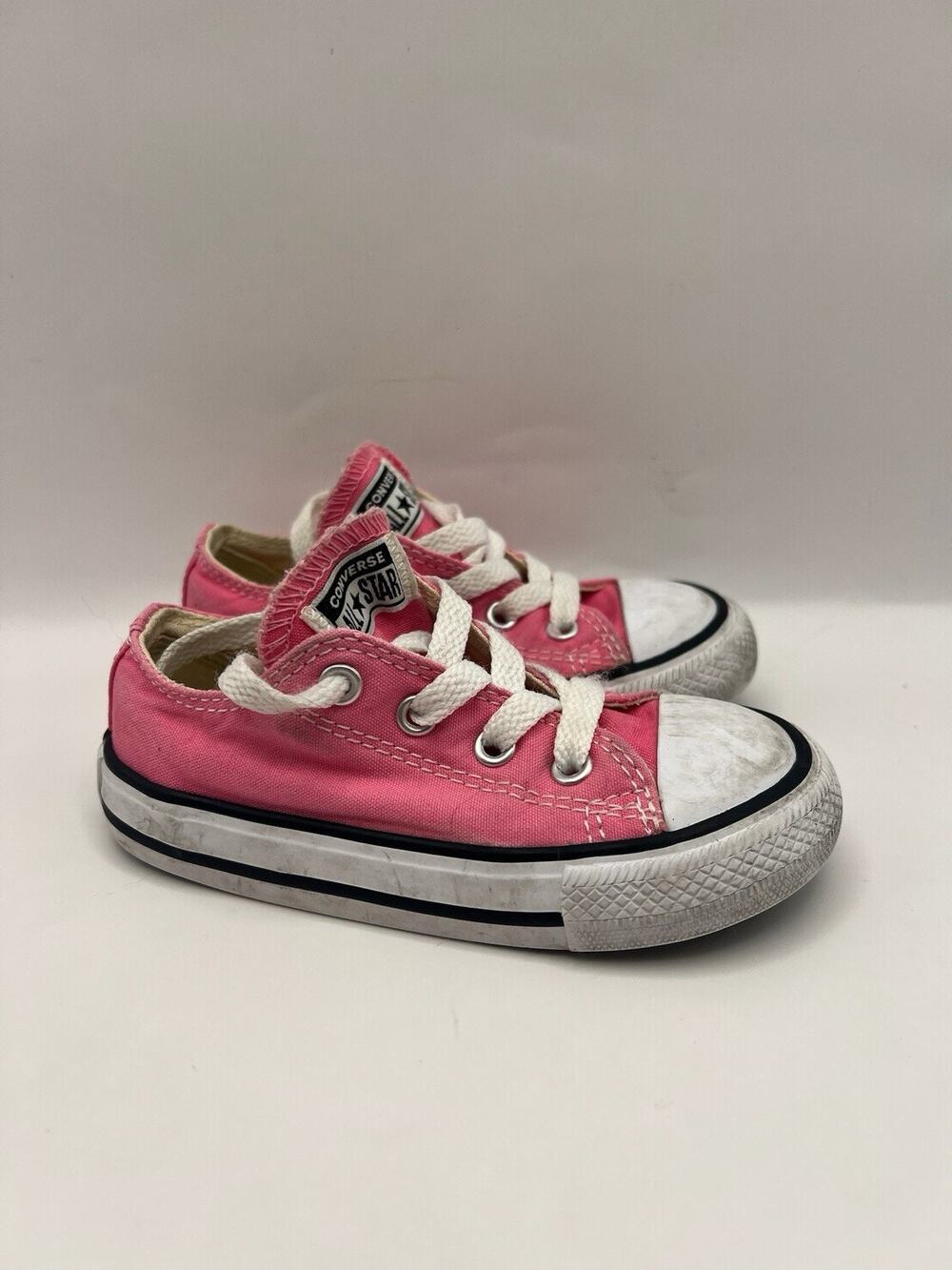 Converse Chuck Taylor All Star Pink Sneakers Toddler Size 7